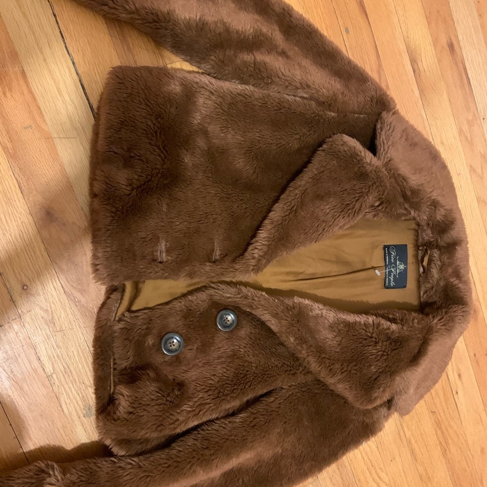 FREE PEOPLE FUR JACKET